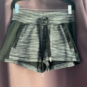 Victoria's Secret Black and Gray Athletic Shorts